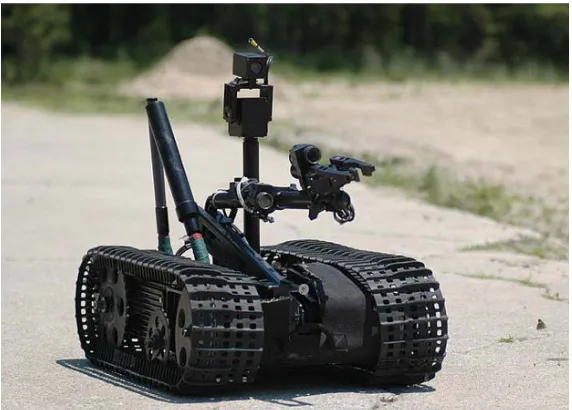 Figure 1.3: Sandia Robot Rodeo for military use in bomb defusing (http://www.sandia.gov/)  
