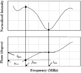 Figure 3.8: Frequency domain analysis of the interfered waveform [103]. 