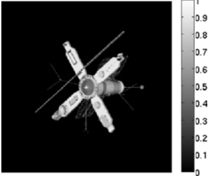 Fig. 2. The original unblurred satellite image.