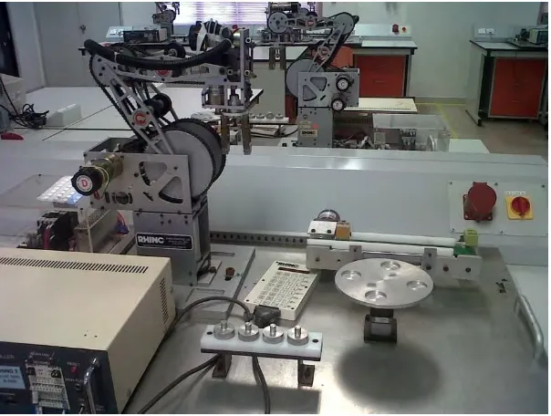 Figure 2.1: Rhino XR-3 robotic arm in Robotic and Automation Lab of UTeM 