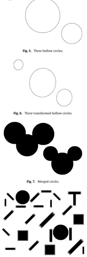 Fig. 5. Three hollow circles.