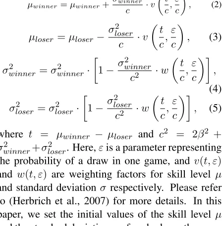 Table 1: The statistics of the data sets.