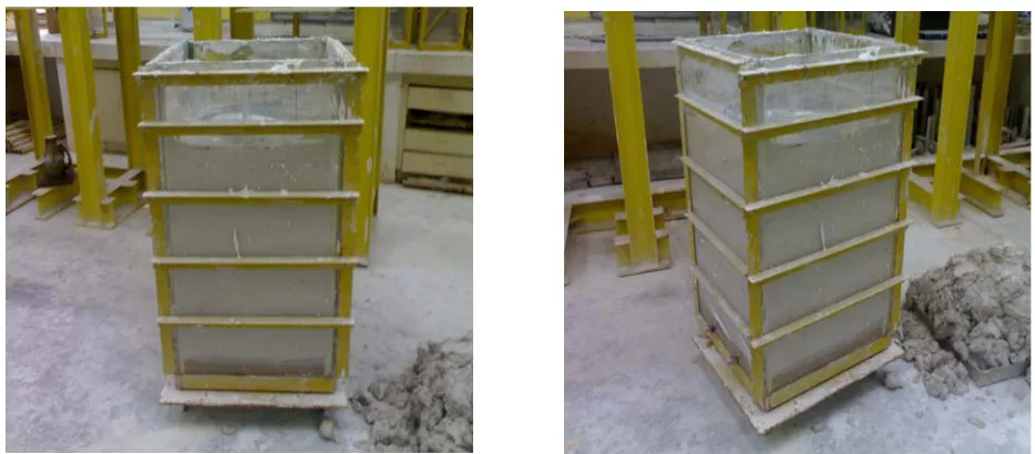 Figure 3.7 : Dimension Soil box container 