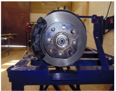 Figure (2 ) Conventional disc brake of Hyundai Excel. 
