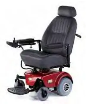 Figure 2.1 : Remote Controlled Wheelchair 