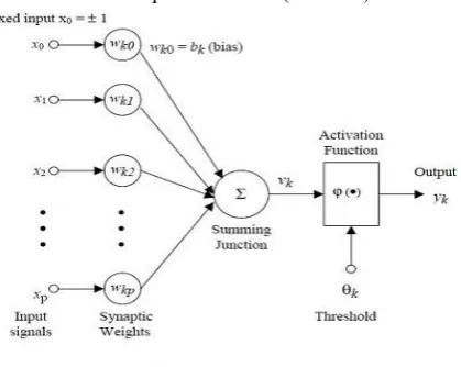 Fig. 1 Neural Nets mathematical model. 