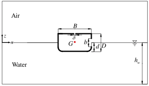 Fig. 9. The numerical model. 