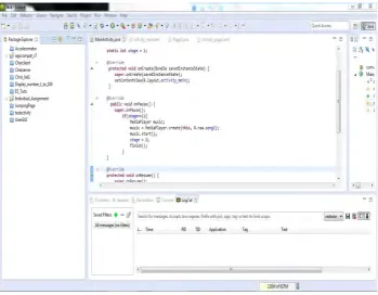 Figure 3.3: Eclipse Juno Interface 