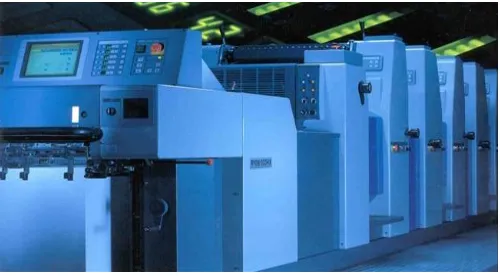 Fig. 1. An example of a multi-stage printing machine. 