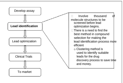 Figure 1.1: Drug discovery process  