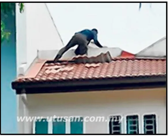 Figure 1.2: Burglary through the roof 