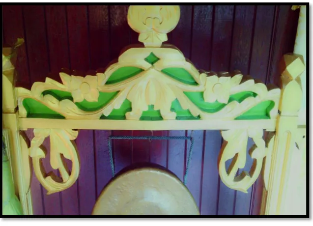 Figure 2.0(b): Carving for weapon. 