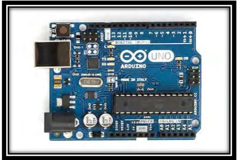 Figure 2.1: Arduino Uno Microcontroller 