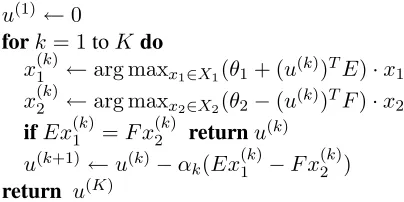 Figure 4: The Lagrangian relaxation algorithm.