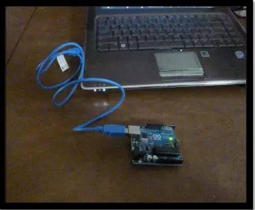 Figure 2.1: Arduino connect to PC 