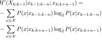 Table 1: Length in bits of the solutions proposed by Al-gorithm 1 with respect to the character n-gram order.