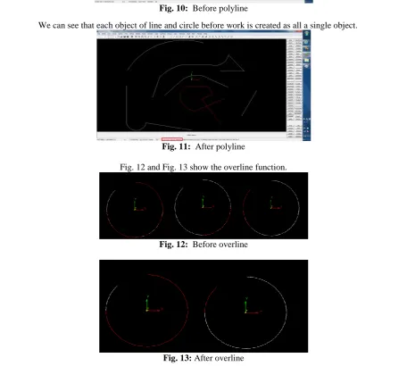 Fig. 10:  Before polyline 