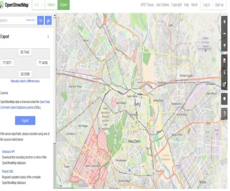 Figure 1: Open Street Map 