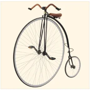 Figure 1.5: Penny farthing, or ordinary.