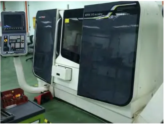 Figure 2.3: CNC turning machine 
