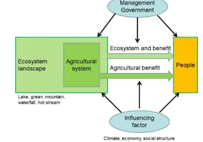 Fig. 10. Proposal of people activities from the natural conditions for  economical enhancement