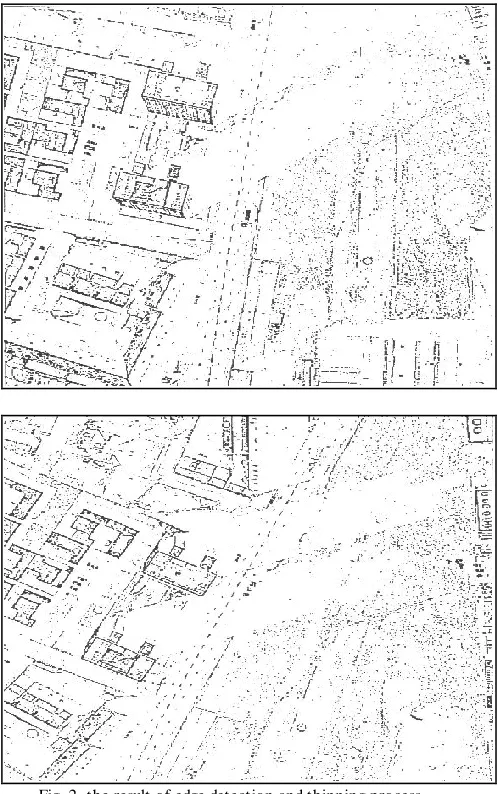 Fig. 3. Generated multiple lines caused by clustering in the (HT) and noise. The peaks in Fig
