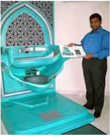 Figure 2.2 : Auto Wudhu Washers (AWW) model STD 708. 