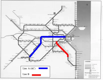Figure 1.  Proposal rail infrastructure for Dublin (6) 