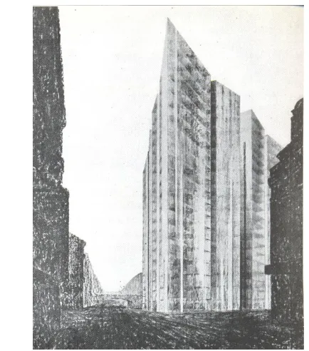 Fig. 1.  Lightness & Transparency of Forms emphasising the  Ephemeral Nature of Today‟s Society 