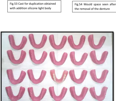 Fig.54 Mould space seen after 