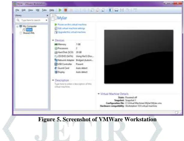 Figure 6. Screenshot of Ubuntu operating system. 
