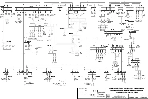 Fig. 1. Single line diagram of our case study system 