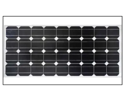 Figure 2.2: The panel of Mono-Crystalline PV osolaPV.  