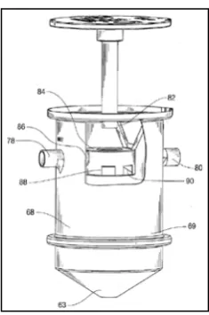 Figure 7: Passive Grease Trap with Pre-Stage for Solids Separation (Source: US 2009 0107910, 2009)