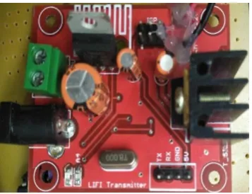 Figure 2.  Li-Fi Transmitter 