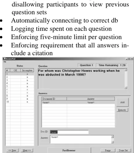 Table 4: Anticipated Difficulty of Questions as a Function of Database Quality 