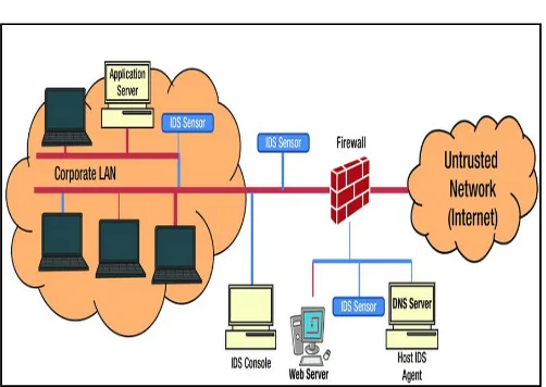 Figure 1.3 Network-Based Intrusion Detection and Prevention System 