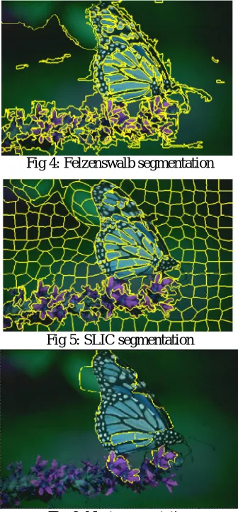 Fig 6: Ncut segmentation  