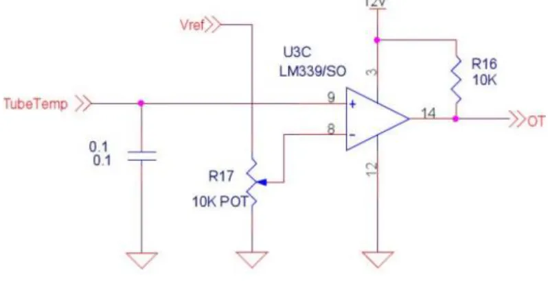 Figure 13: Temperature sensor interface circuit 