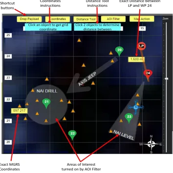Figure 4.6: Enhanced Interface Navigation Display 
