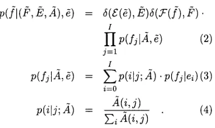 Figure 2: Example of an alignment template and bilingual word classes. 
