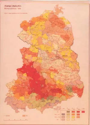 Figure 6.23 Legend of a map of a land-use map of Cyprus. 