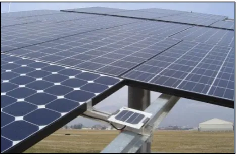 Figure 2.1: Mono-crystalline PV panel 