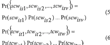 Figure 3 shows a schematic example of a clause-alignment between two sentences containing four and three clauses each