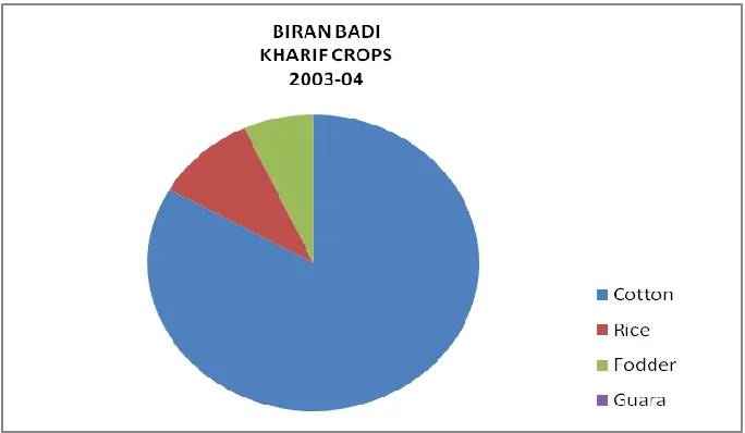 TABLE NO. 2- BIRAN BADI KHARIF CROPS 