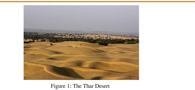 Figure 1: The Thar Desert 