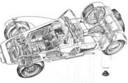 Figure 2.6: Example of Monocoque Chassis 