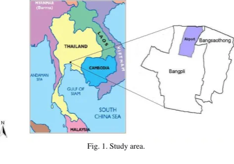 Fig. 1. Study area. 