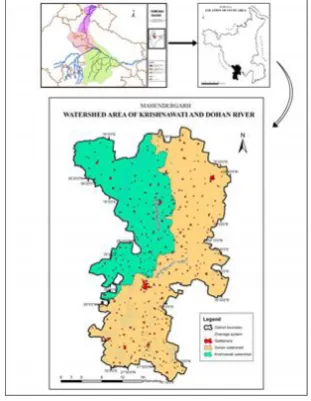 Figure 1: Location map of Study area 4. Data sources and methodology:  