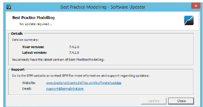 Figure 4 - Software Updater 